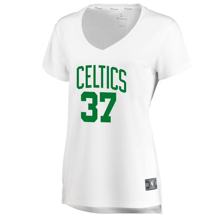 Boston Celtics Semi Ojeleye Fanatics Branded Fast Break Player Association Jersey Womens - White | Ireland R3319Q4