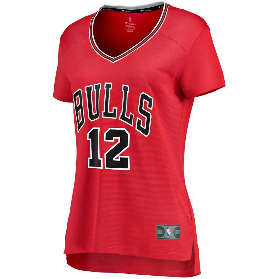 Chicago Bulls Daniel Gafford Fanatics Branded Replica Fast Break Icon Jersey Womens - Red | Ireland D0667X5