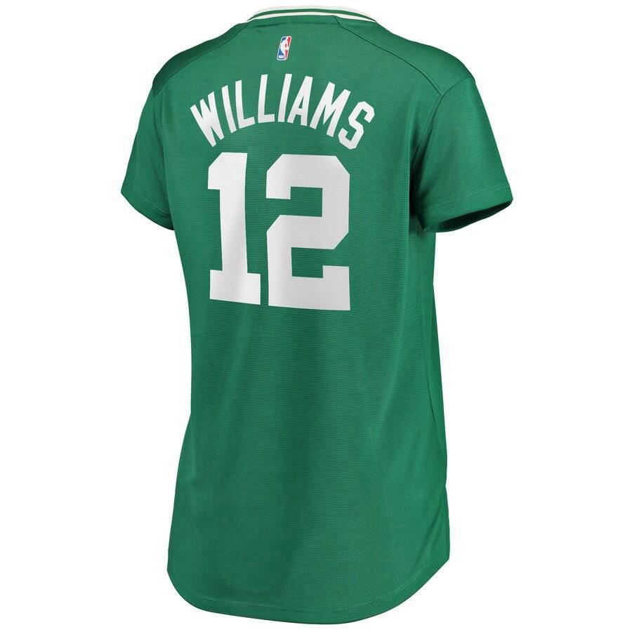 Boston Celtics Grant Williams Fanatics Branded Replica Fast Break Player Icon Jersey Womens - Black | Ireland C6948Z8